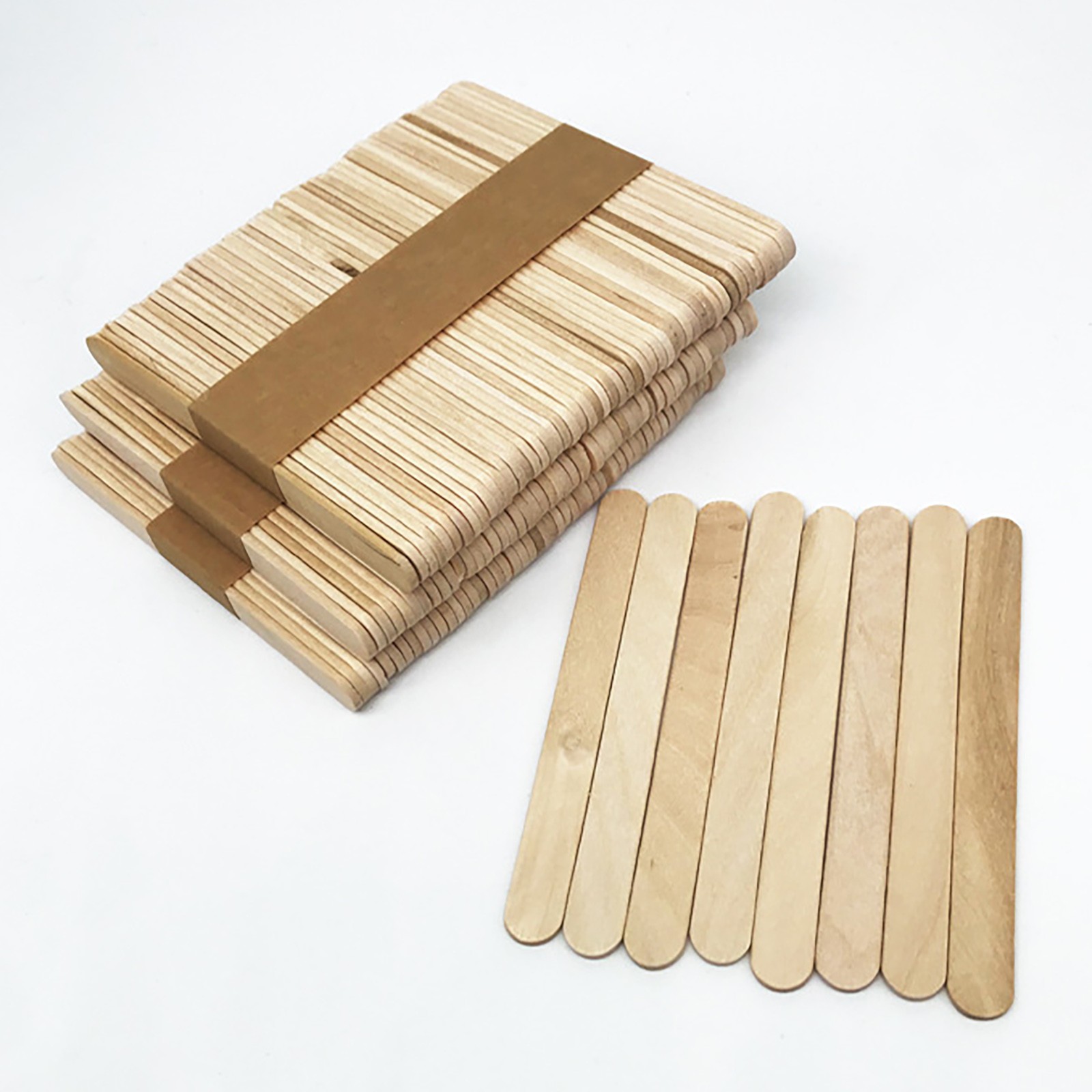 Aasfjeg [50 100 150  200 300count] Wooden Multi- Sticks ,craft, Ices 