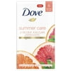 Dove Summer Care Limited Edition 6 bath bars Exfoliates for a natural glow