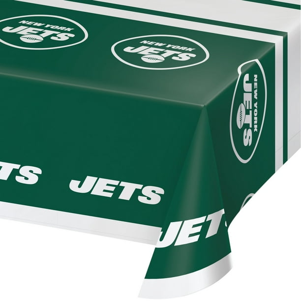 Jets New York, Couverture de Table en Plastique, 54 x 102 Po
