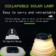 thumbnail image 5 of Yuarrent Luz Solar para exteriores, lámpara de campamento superbrillante, decoración de farol conveniente multiusos, iluminación de camino de calle, carpas lado verde Yuarrent OD029249-01, 5 of 6