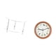 thumbnail image 5 of Reloj De Pared/mesita De Noche Decorativo Compacto Con Reloj De Mesa Auxiliar De Acrílico Con Canto De Pájaro Para Sala De Estar, Cocina O Hogar. Fácil Montaje., 5 of 8