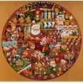 thumbnail image 2 of Bell, Bill 20x20 Black Ornate Wood Framed with Double Matting Museum Art Print Titled - Santa Claus Workshop (Pc), 2 of 4