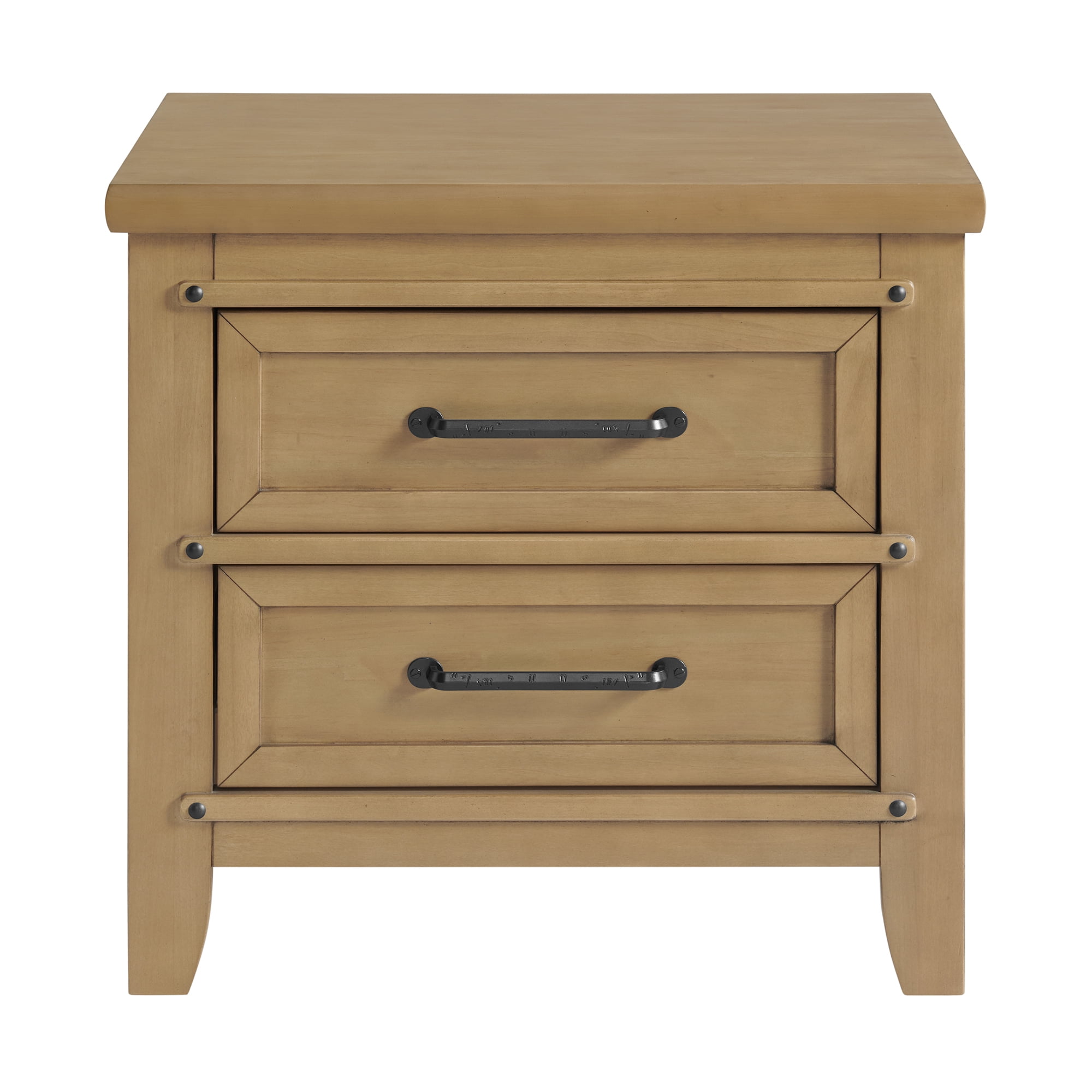 Soho Baby Morrison 2 Dr Nightstand Honey Wood