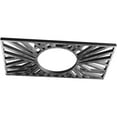 thumbnail image 2 of 16"W x 8"H x 5 7/8"ID x 1/2"P Hoover Architectural Grade PVC Pierced Ceiling Medallion, Antiqued Pewter, 2 of 10