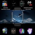 thumbnail image 3 of Smartwatch Reloj Inteligente Comerliv Serie 6 Pantalla AMOLED Negro, 3 of 8