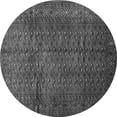 thumbnail image 1 of Ahgly Company Indoor Round Southwestern Gray Country Area Rugs, 4' Round, 1 of 1