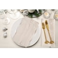thumbnail image 5 of Juego de 12 servilletas de tela Ramanta Home, poliéster, 50 x 50 cm, color beige, 5 of 5