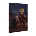 thumbnail image 2 of Rompecabezas de madera Baby Yoda: adecuado para niños adultos, rompecabezas para niños y niñas, juguetes de juego de entretenimiento con rompecabezas., 2 of 8