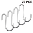 thumbnail image 1 of Paquete de 20 soportes para ollas con ganchos en S resistentes LingWen 8390612750823, 1 of 1