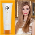 thumbnail image 4 of GK Hair Thermal Shield Styling Cream, 3.4 Fl Oz - Heat Protectant, Anti Frizz, Damage Protection, 4 of 12