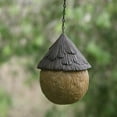 thumbnail image 5 of Outdoor Birdhouse Decor for Gardens, Resin Hanging Ornament, Durable Bird Nests for Courtyards and Balconies, Exquisite Painted Design, Decorative Garden Accents, 5 of 7