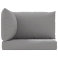 thumbnail image 3 of Paom 3pc Outdoor Patio Cushion for Bench, Plush Gray Oxford Fabric, 3 of 6