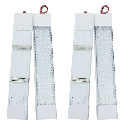 

Mizh 2pcs 12V Car Vehicle 72-LED Interior Indoor Roof Ceiling Dome Light Reading Lamp