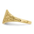 thumbnail image 3 of 14k Yellow Gold 10.0x8.0mm Signet Ring, 3 of 9