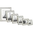 thumbnail image 6 of Isaac Jacobs 4x4 Champagne Mirror Bead Picture Frame - Classic Mirrored Frame with Dotted Border Made for Wall Display, 6 of 6