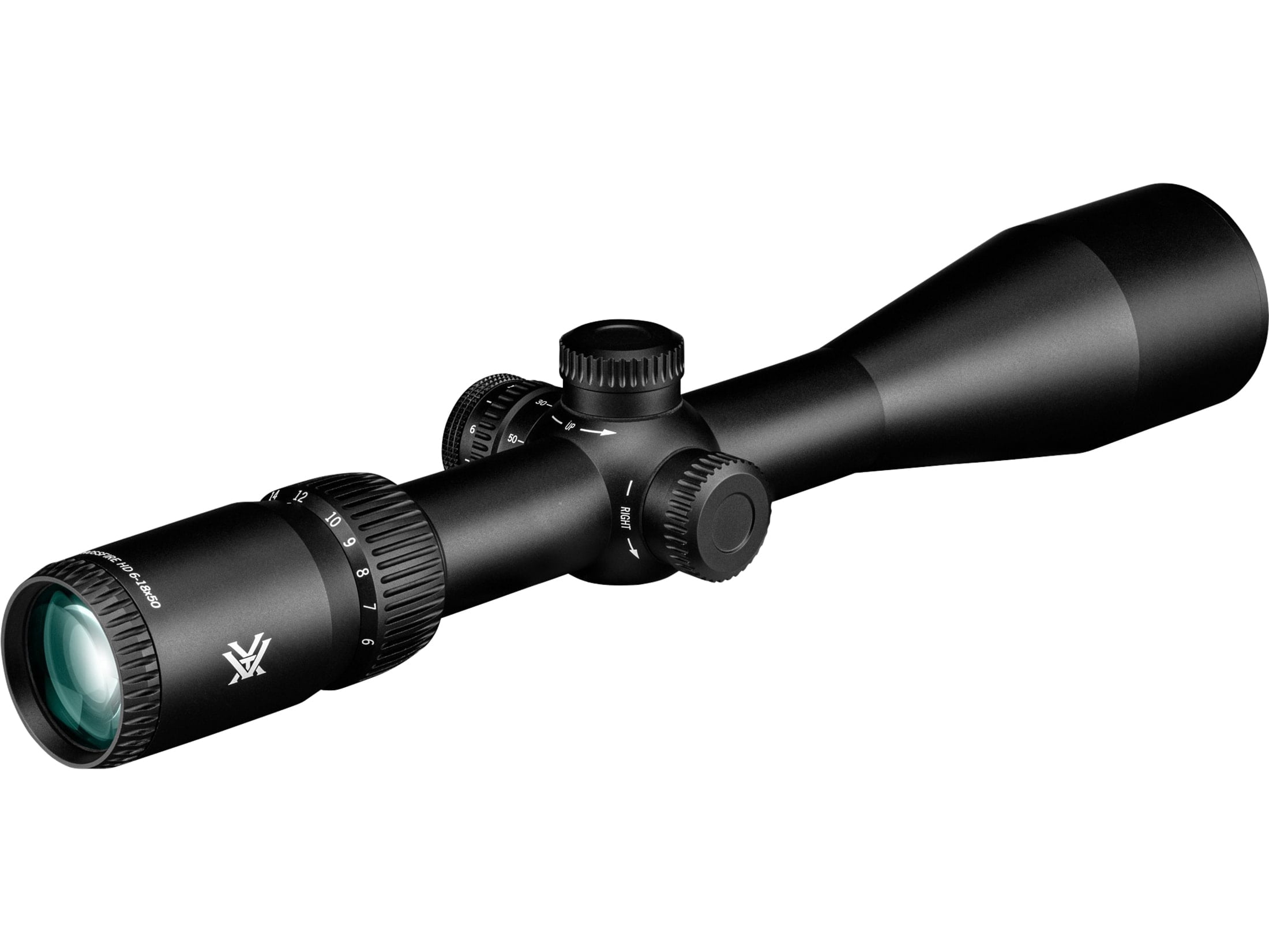 Vortex Crossfire HD 6-18x50 Second Focal Plane, 30mm Tube Riflescope - WideRange Plex MOA Reticle