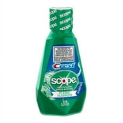 Crest Scope Classic Mouthwash Original Mint Flavor, 1.2 Oz, 6 Pack