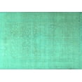 thumbnail image 1 of Ahgly Company Machine Washable Indoor Rectangle Persian Turquoise Blue Traditional Area Rugs, 7' x 9', 1 of 4