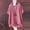Red, variant on LIZUOJUN Womens Batwing Sleeve Blouse Drop Shoulder Wide Sleeve Blouse Round Neck Loose for Home or Everyday Summer Wear,Green L