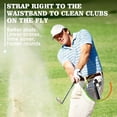 thumbnail image 4 of Set limpiador para palos de golf Wynaura Pro con brocha y afilador de ranuras, 4 of 7