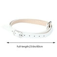 thumbnail image 3 of WRISTBIQUE Shoe Straps White 1 Pair 23.6x0.3x0.08in, 3 of 10