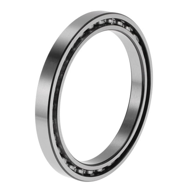 Unique Bargains Roulements à Billes Rainures Profondes 6815 75x95x10mm P4 Type Ouvert Roulements Lubrifiés 1 Pcs Roue de Scooter de Voiture Planche à Roulettes Universelle Ton Argent
