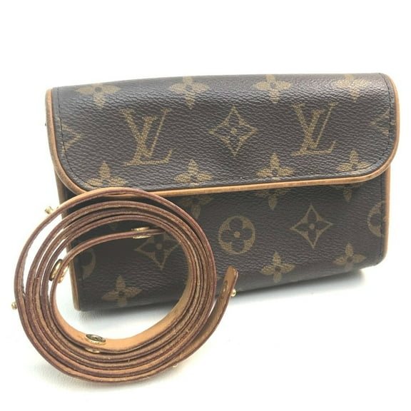 Pre-Owned LOUIS VUITTON M51855 Monogram Florentine Pochette Waist Bag, Canvas,... (Fair)