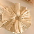 thumbnail image 3 of 2 Pcs Extra Large Scrunchies for Women Large Pearl Scrunchie Satin Oversized Silk Thick Elastic Hair Ties Jumbo Hair Scrunchies for Buns, Sleep & Ponytail, 3 of 5
