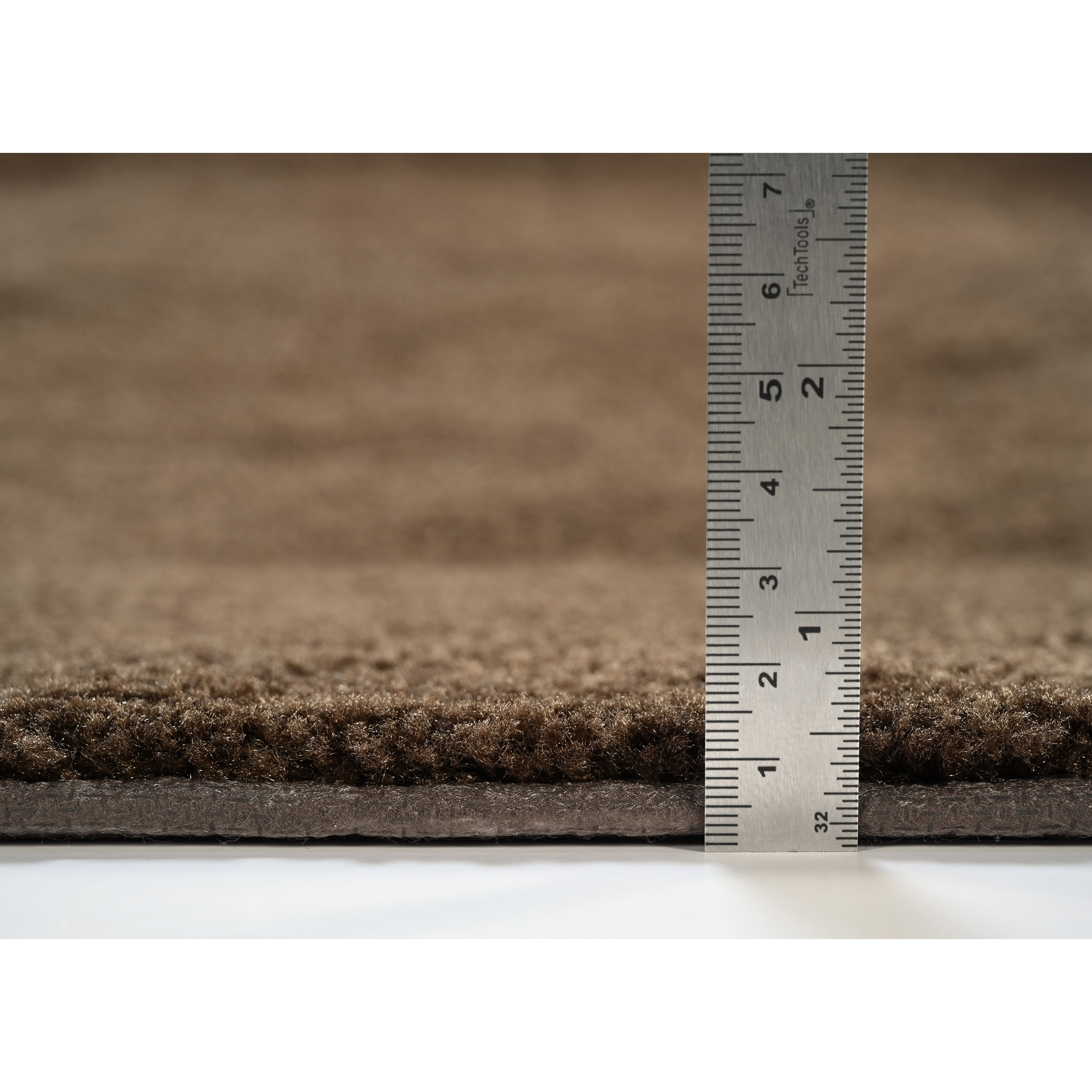 Garland Rug Traditional Washable Bath Rug Set, 5 Piece Set (2 Bath Rugs, Contour, Lid, & Runner) Chocolate