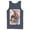 Navy Blue, variant on Men's Batman Harley Quinn Joker Poker Card Tank Top Athletic Heather X Large