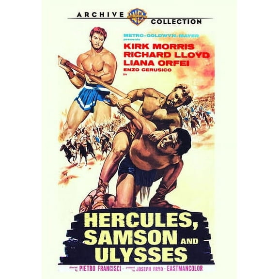 Hercules, Samson and Ulysses (DVD), Warner Archives, Action & Adventure
