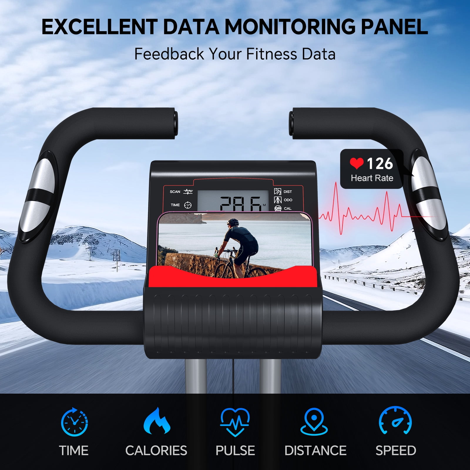 KURONO 2023 Upgraded 4 IN 1 Foldable Stationary Exercise