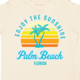 thumbnail image 4 of Inktastic Summer Enjoy the Sunshine Palm Beach Florida in Blue Boys or Girls Toddler T-Shirt, 4 of 5