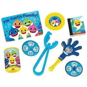 amscan Baby Shark Mega Mix Value Pack - 11.5" x 9" | Assorted Design | 6 Sets of 8 Pcs.