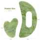 thumbnail image 2 of Juego de herramientas de masaje Gua Sha, tamaño grande, con mango, piedra de jade, 2 of 7