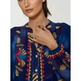 thumbnail image 3 of Printed Long Sleeve Viscose Maxi Dress, 3 of 7