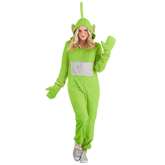 Adult Teletubbies Dipsy Jumpsuit Costume
