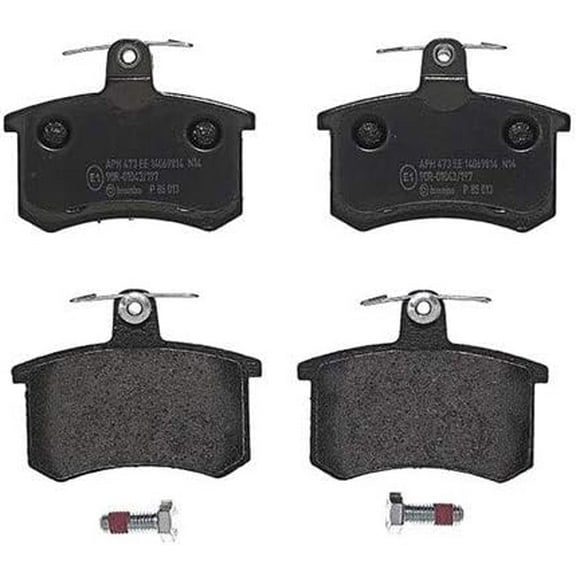 Brembo 88-92 Audi 80 Premium Low-Met OE Equivalent Pad - Rear