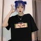 thumbnail image 2 of Blusa Playera Camiseta Estampada Casual De Manga Corta Suelta Para Mujer / Comic Figura One Piece Luffypangjing, 2 of 4