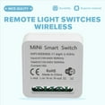 thumbnail image 6 of Mini Smart WiFi Relay Switch, DIY Timer Light Switch Module Smart Life/Tuya Application, Wireless Remote Control, 6 of 10