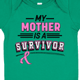 thumbnail image 4 of Inktastic My Mother is a Survivor Breast Cancer Awareness Boys or Girls Baby Bodysuit, 4 of 5