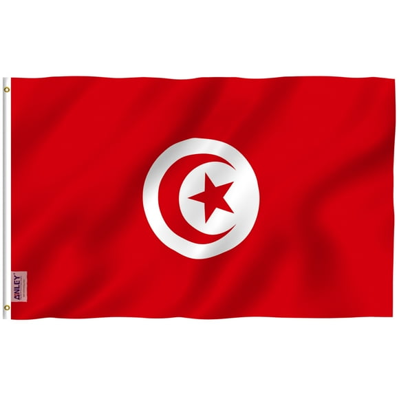 Anley Fly Breeze 3x5 Ft Tunisia Flag - Tunisian Flags Polyester