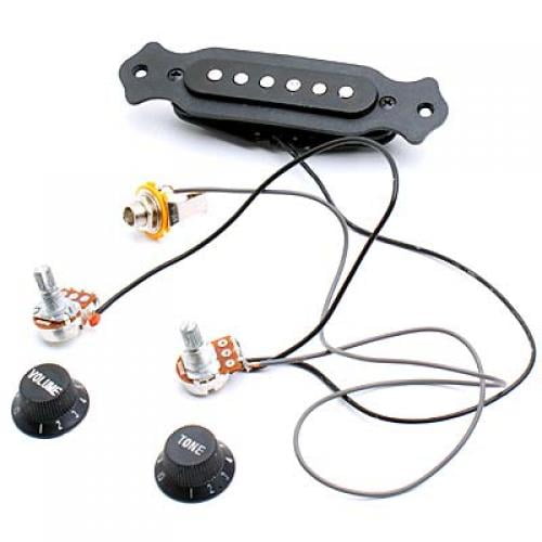 Pastilla Acústica Magnética Sunnimix Control De Tono De Volumen Accesorio De Piezas DIY Recogida magnética acústica