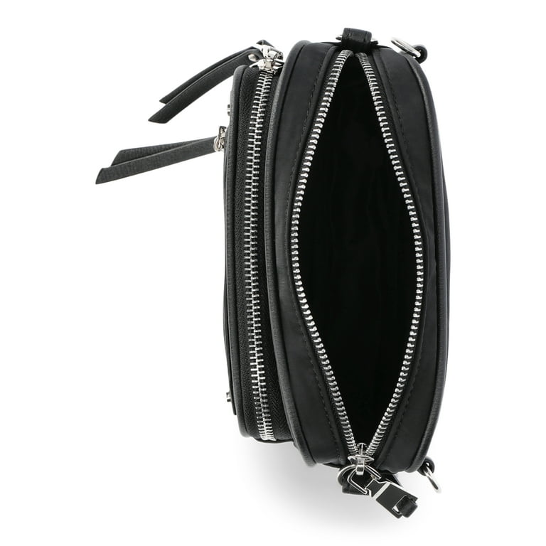 Madden NYC Women's Mini Front Pocket Convertible Bag, Black