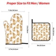 thumbnail image 2 of Naloa Labrador Retriever Dog Oven Mitts and Pot Holders 4 pcs Set, Cooking Baking Grilling Kitchen Oven Glove for Cooking, 2 of 6