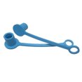 thumbnail image 1 of MB Sturgis Propane Hose Connector Cap 302004-MBS For 1/4 Inch 250 Model Quick Disconnect; Blue; Single, 1 of 5