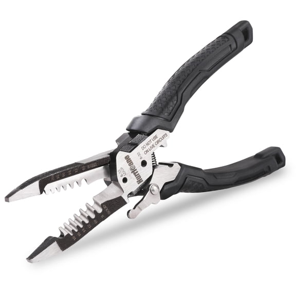 6-in-1 Wire Stripper Crimping Tool,Multifunctional Electrical Pliers for Cable Stripper