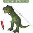thumbnail image 2 of Gzsbaby Realistic 28" Dinosaur Toys for Boys Kids Action Figures, Green, 2 of 9