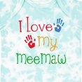 thumbnail image 4 of Inktastic I Love My Meemaw Girls Baby Bodysuit, 4 of 5