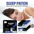 Sleep Aid Patch Improves Falling Asleep Insomnia Irritability Anxiety